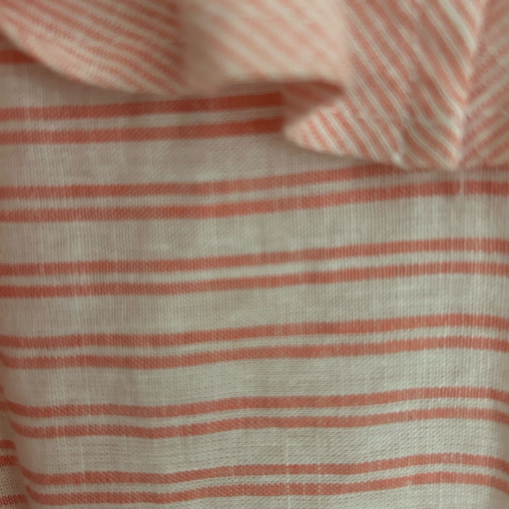 Joe Fresh Striped Ruffle Tank Top - Picture 4 of 6